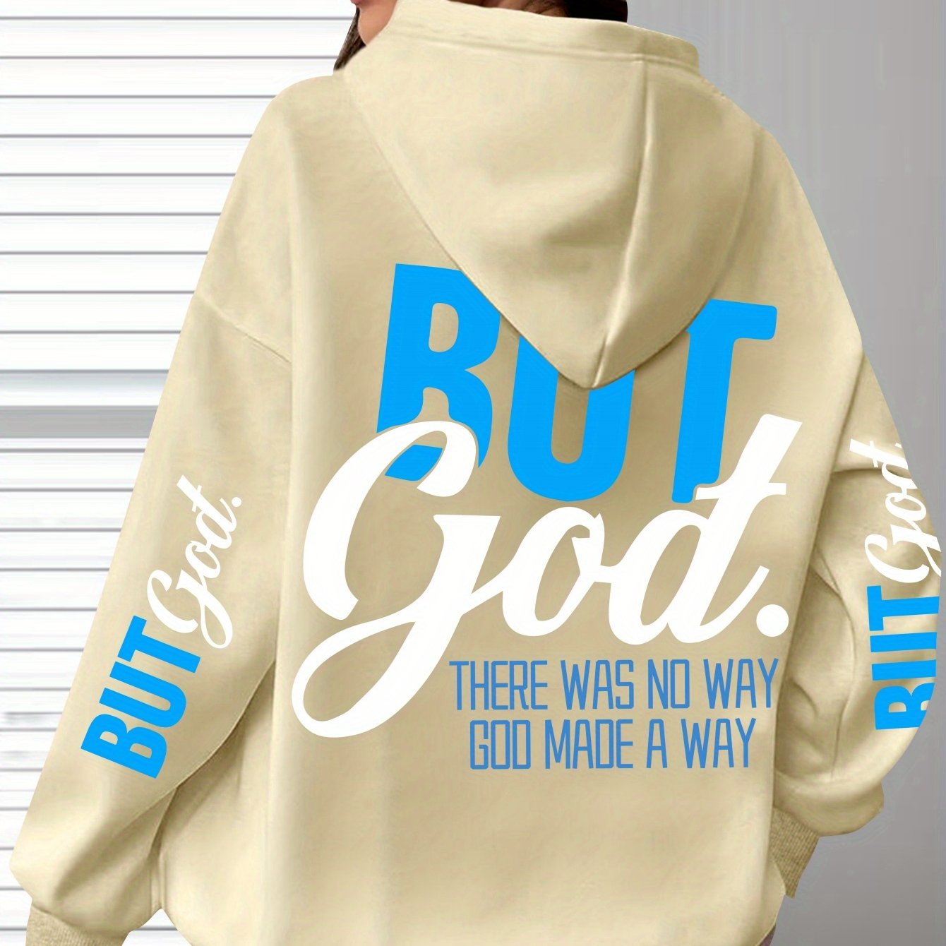 In His Divine Power But God Hooded Sweatshirt Everyday