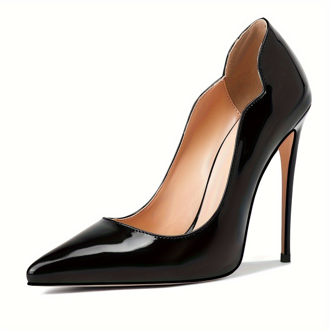 Elegant Gradient Super High Heels Fashionable Pointed Toe Stiletto