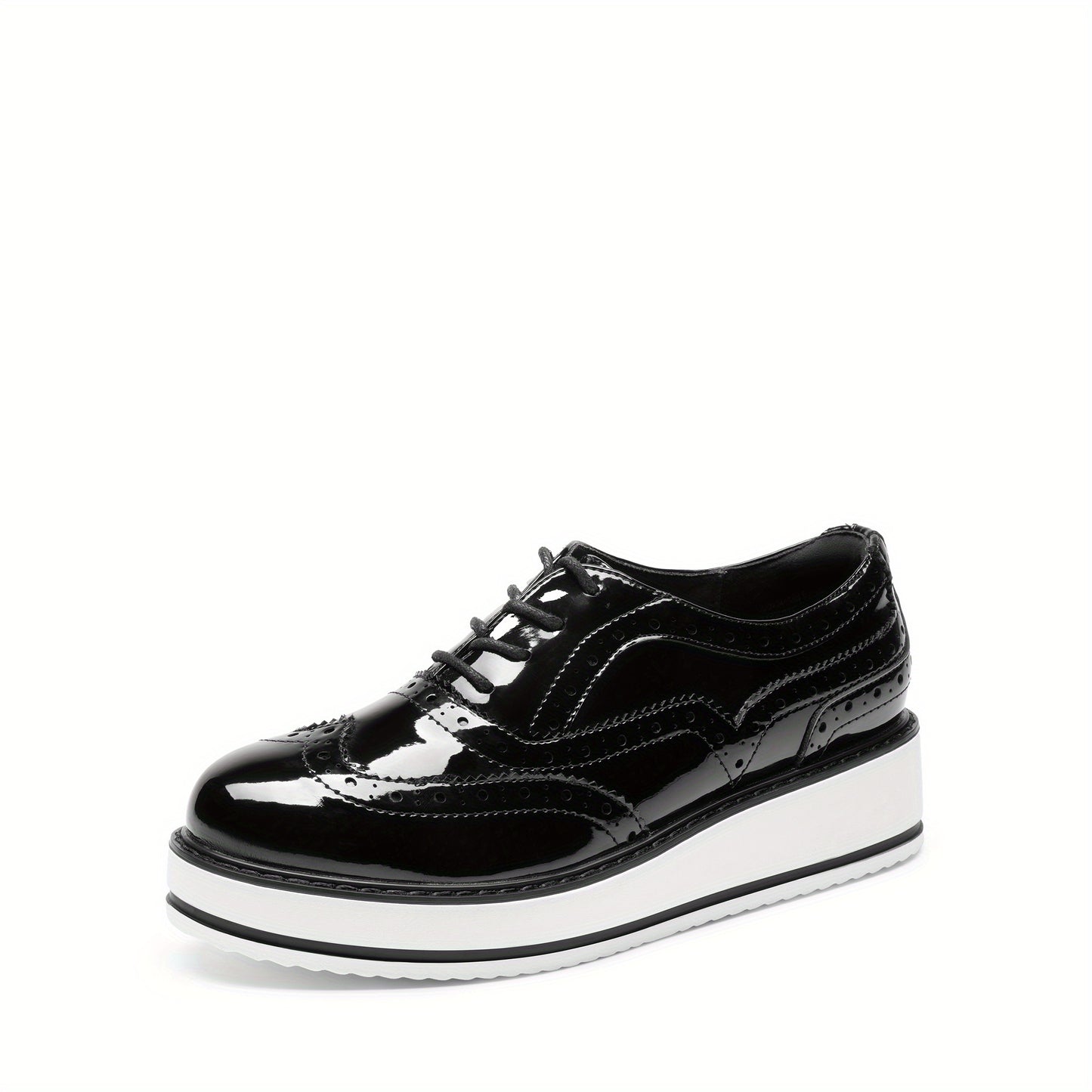 Fashion Casual Lace Up Wingtips Shoes for All Season by Dream Pair