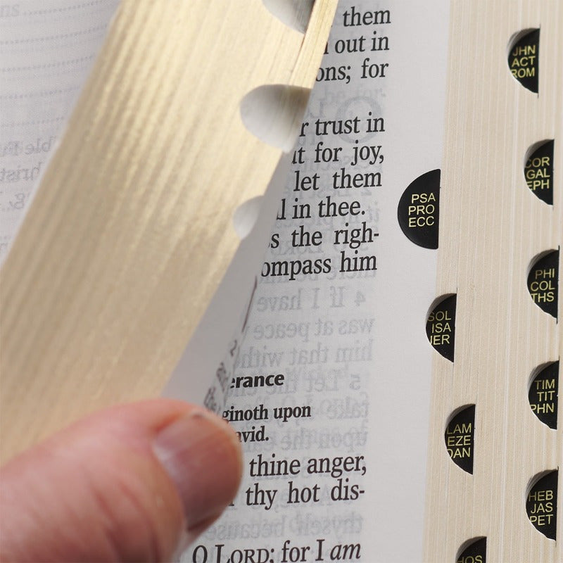 KJV Bible Thumb Index Hardcover Edition For Women Gift