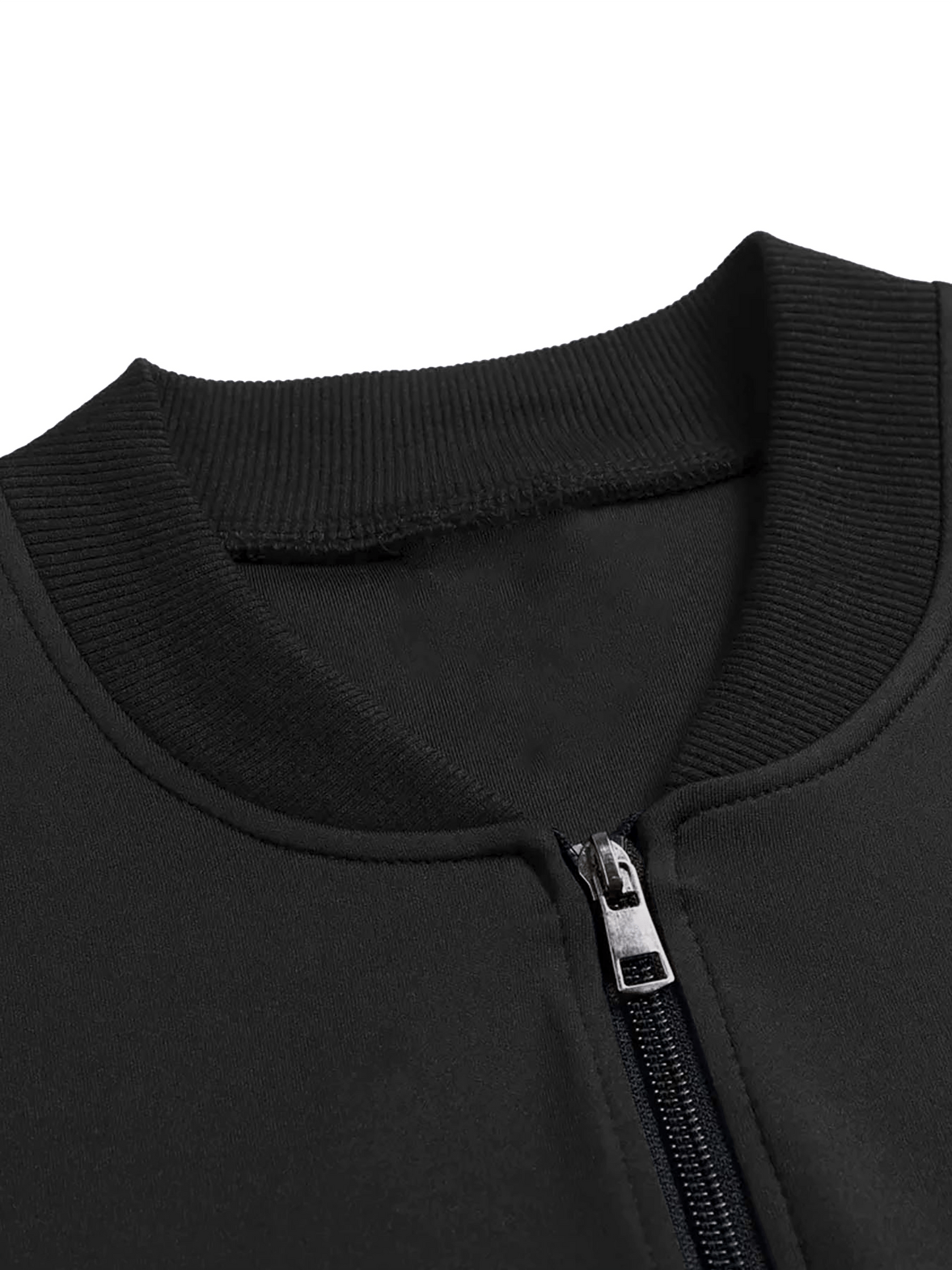 Women's Inspirational Faith Print Black Jacket by In His Divine Power