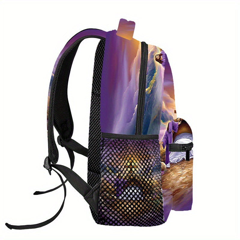 Divine Power Easter Cross Backpack For Daily Use Gear