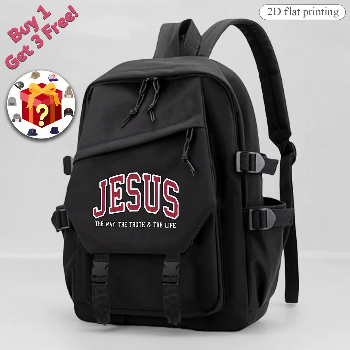 Jesus College Style High-End Backpack Set
