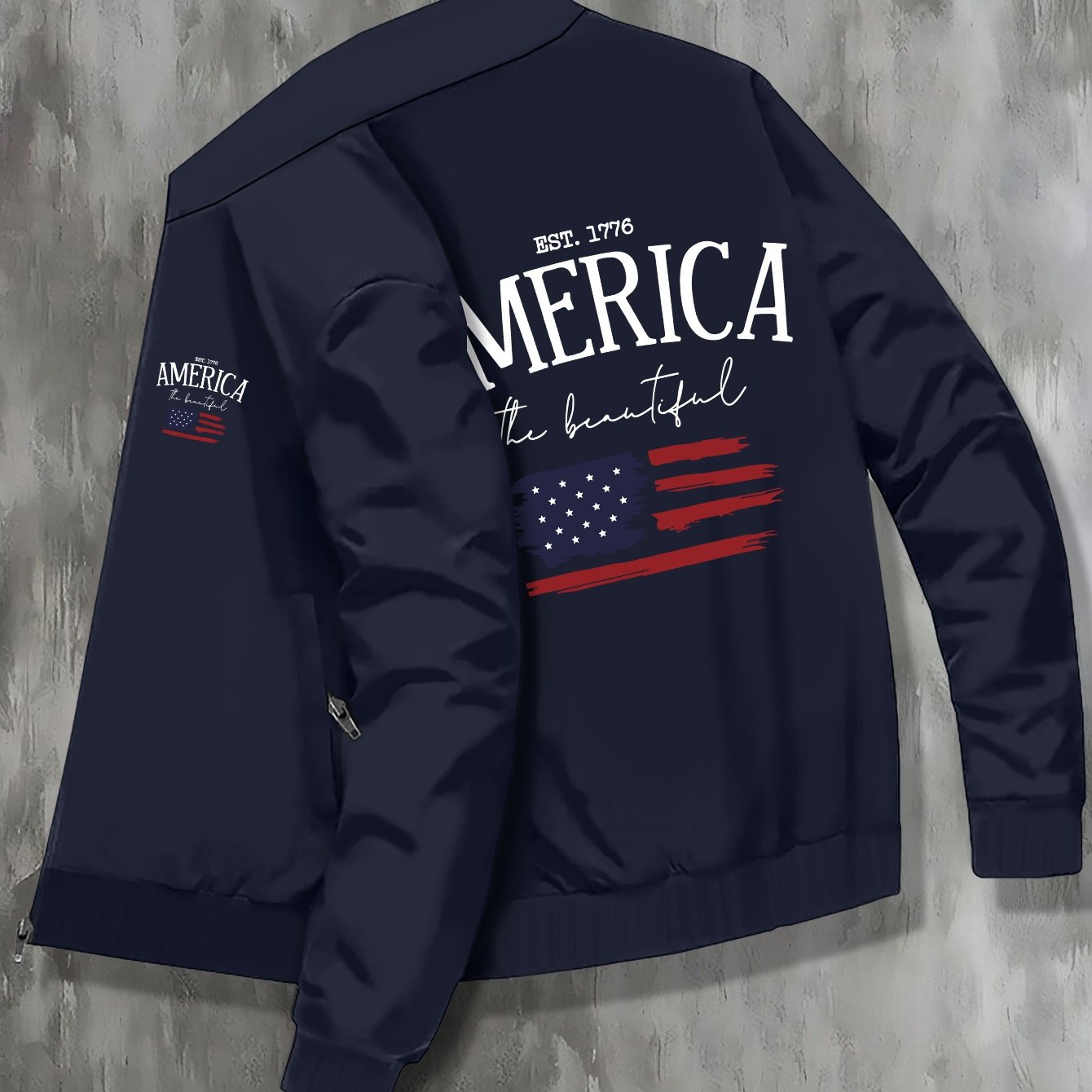 America The Beautiful Printed Jacket