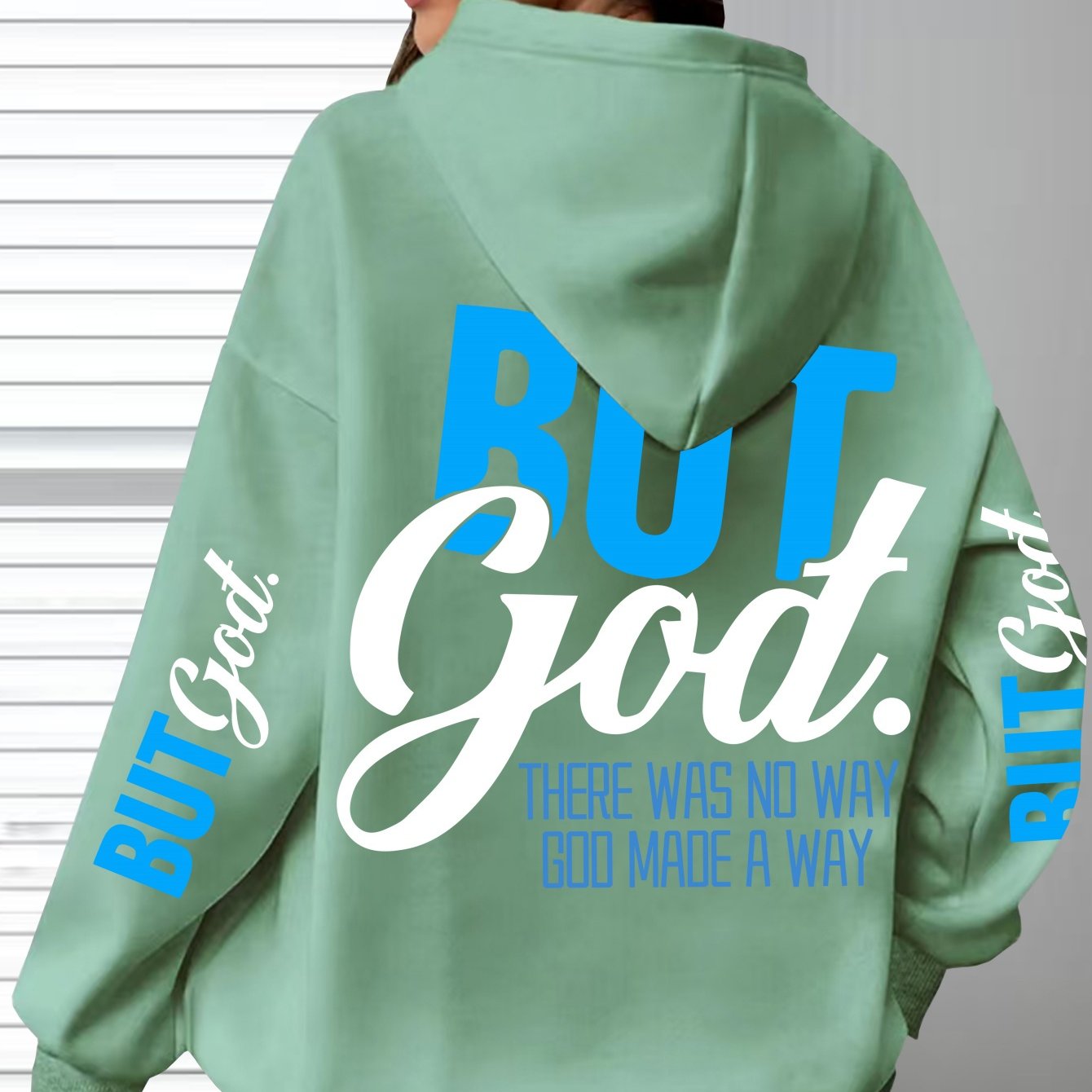 In His Divine Power But God Hooded Sweatshirt Everyday
