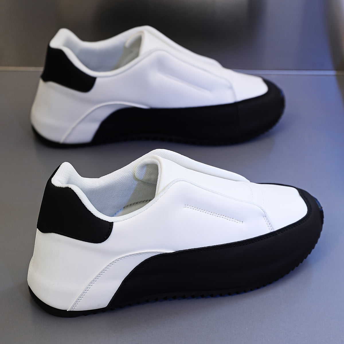 Divine Power Mens Slip On Casual Sneakers All Season
