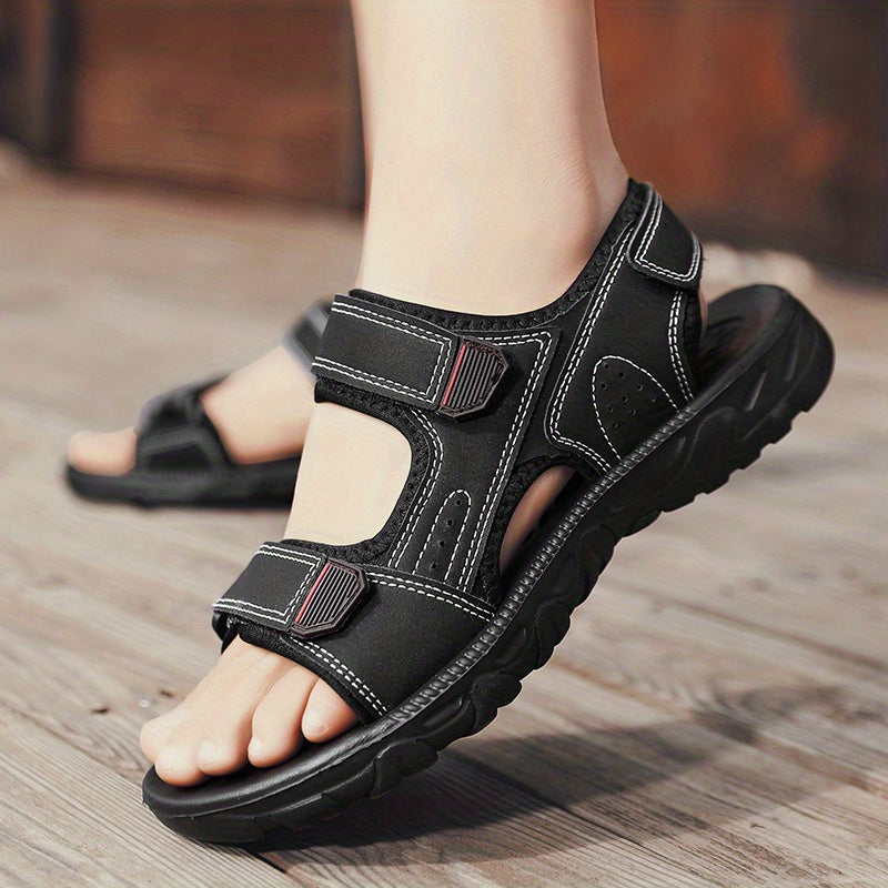 Divine Power Non Slip Mens Summertime Sandals PU PVC