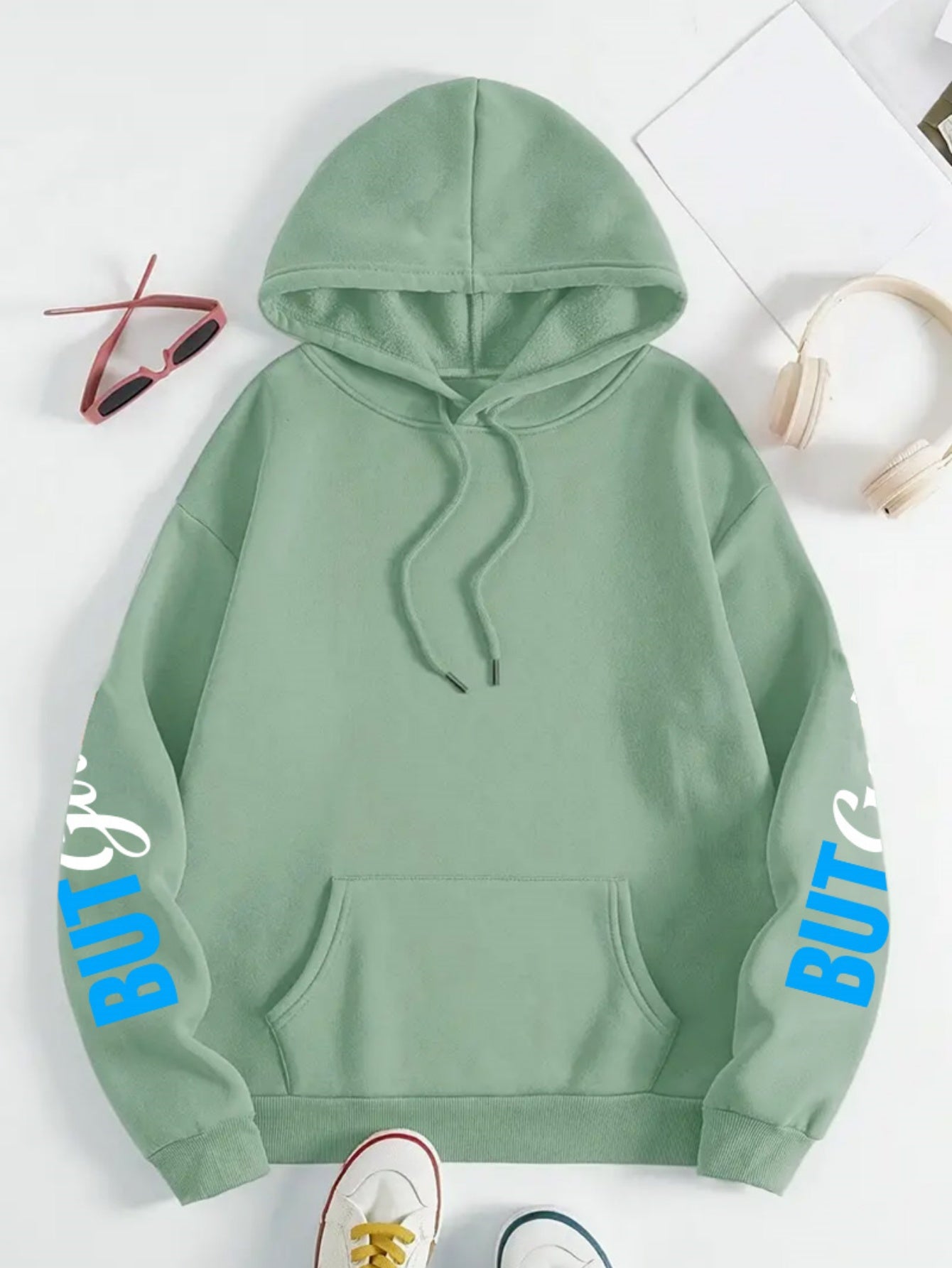 In His Divine Power But God Hooded Sweatshirt Everyday