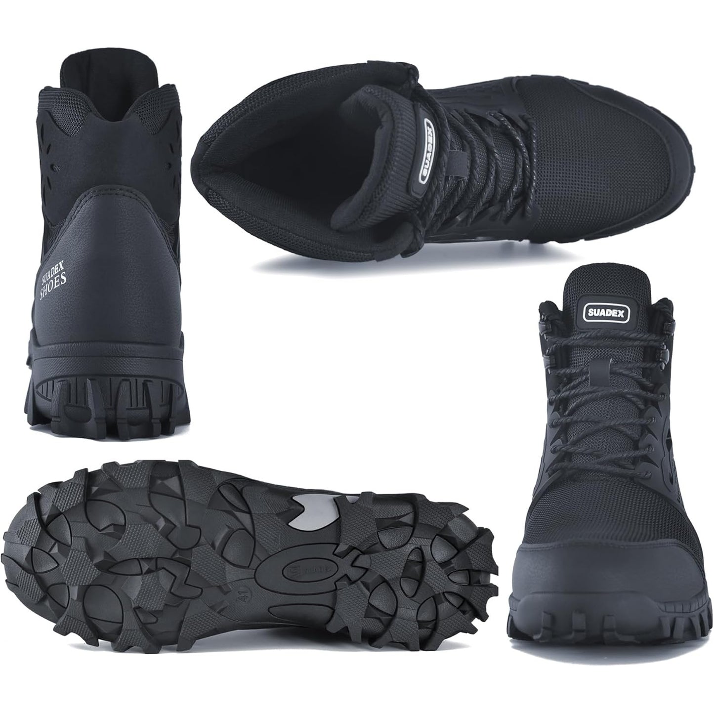Lightweight Steel Toe Safety Boots Waterproof Construction