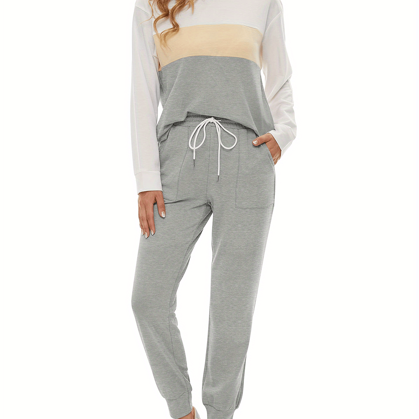 Fb Fengbay Womens Pullover Sweatshirt And Pants Lounge Set