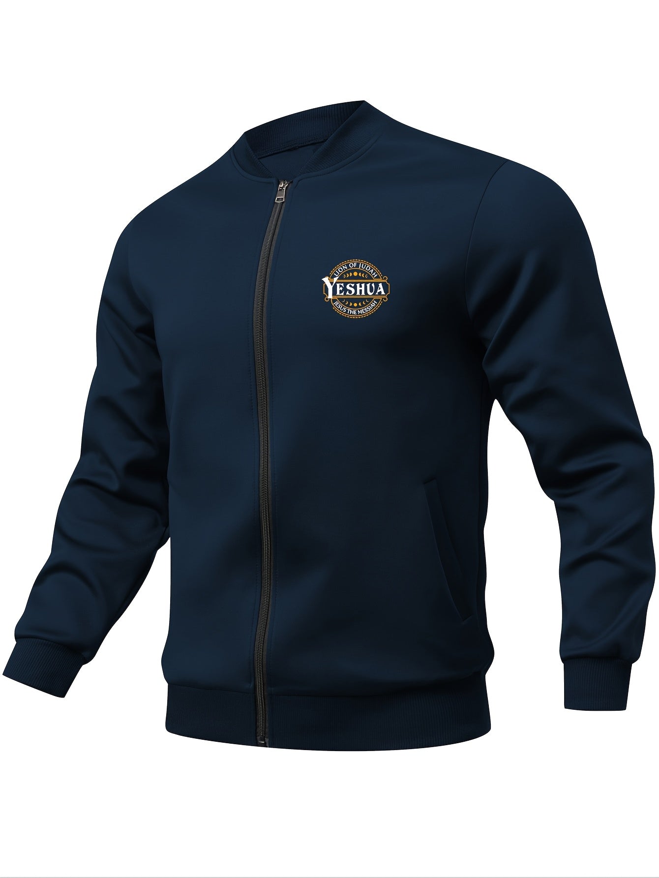 In His Divine Power Religious Bomber Jacket Judah Messiah