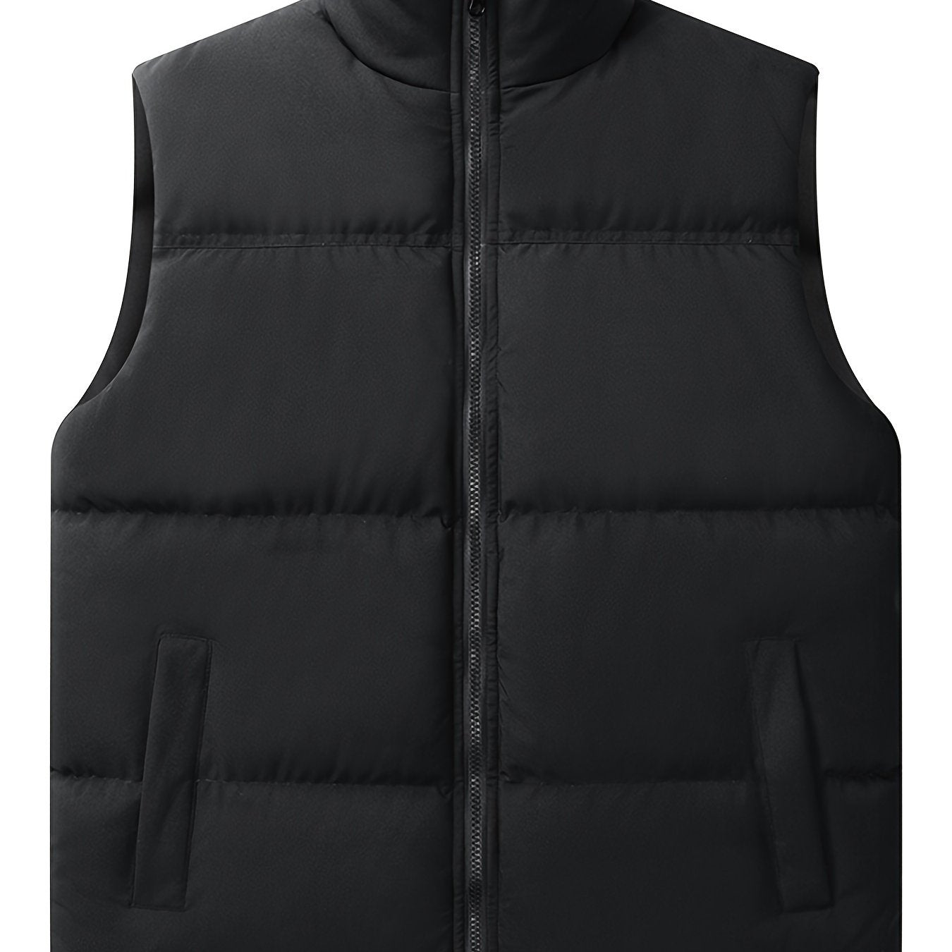 Autumn Winter Stand Collar Cardigan Jacket For Men Warm