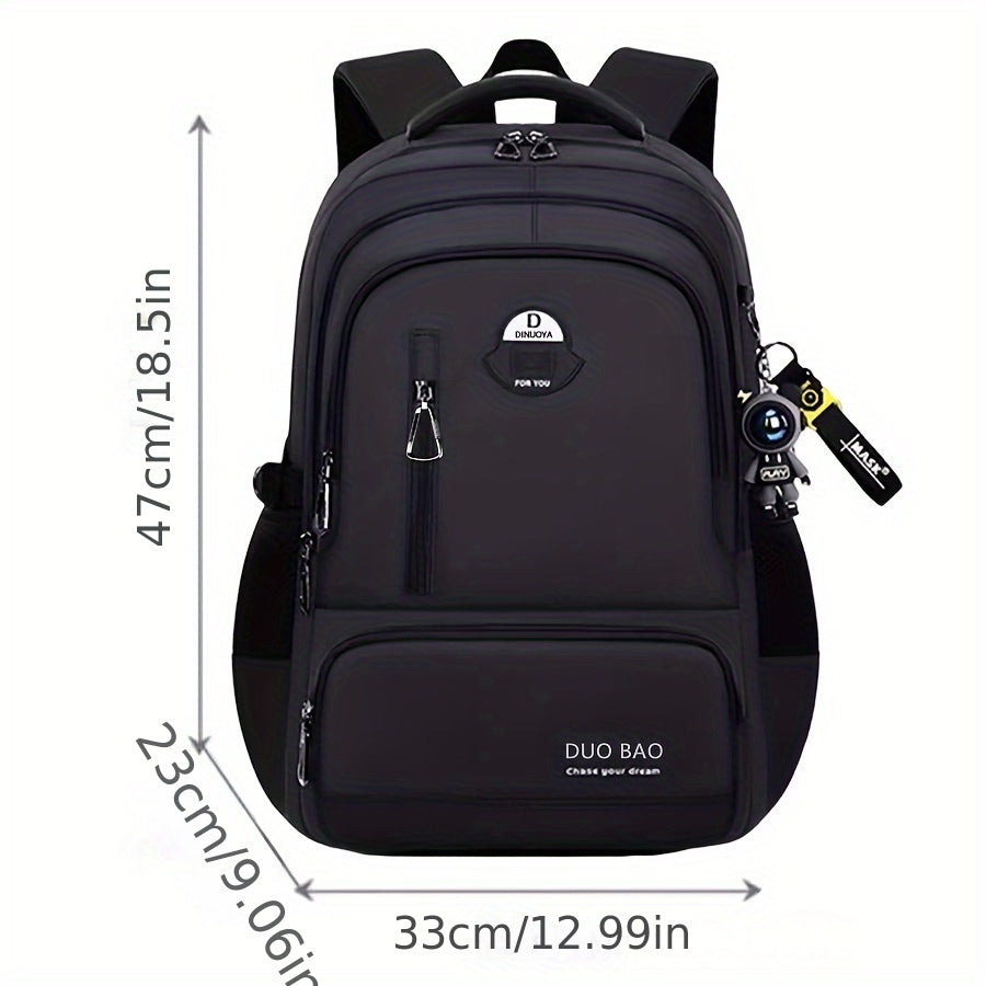 Casual Backpack With Large Capacity For School Travel