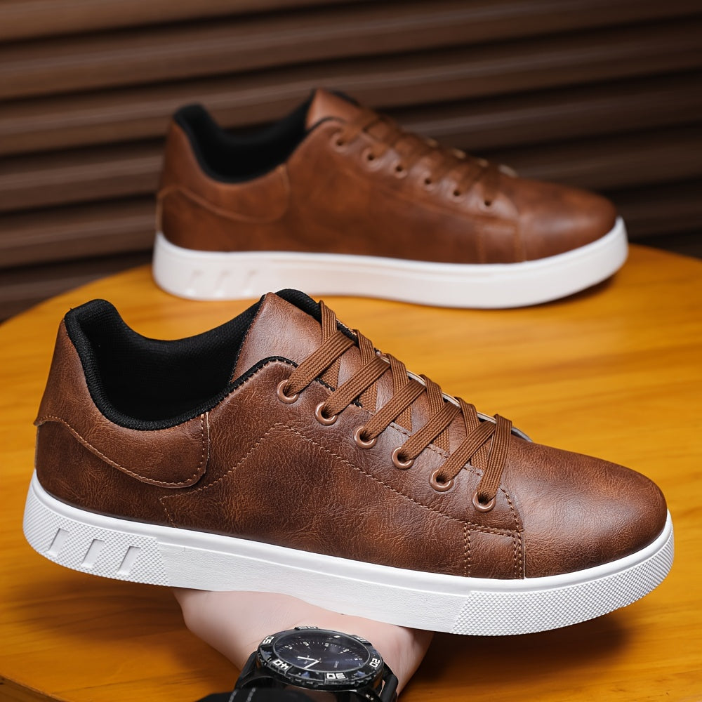 Stylish Men's Casual Skateboarding Shoes Trendy Korean Edition Versatile Breathable Comfortable Durable for Summer Outdoor Activities