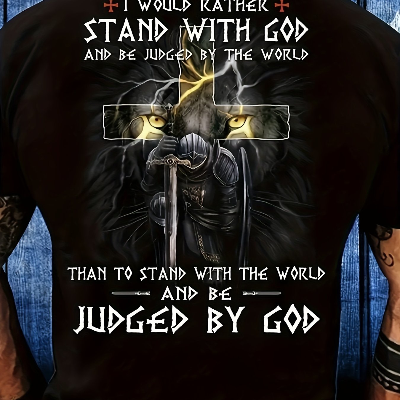Men's Stand With God Graphic T-Shirt