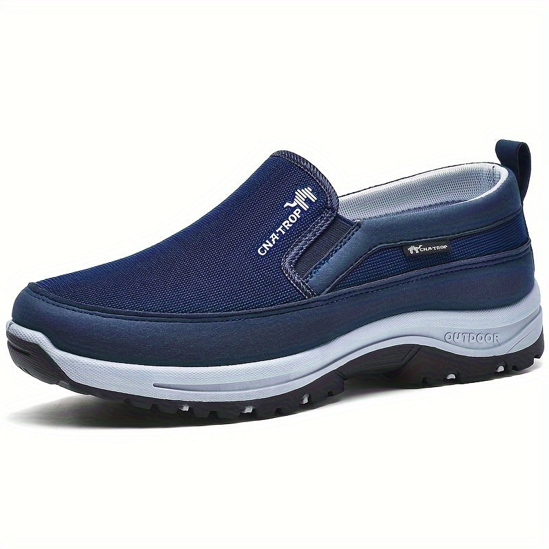Cnatrop Men Arch Support Slipon Breathable Non Slip Shoes