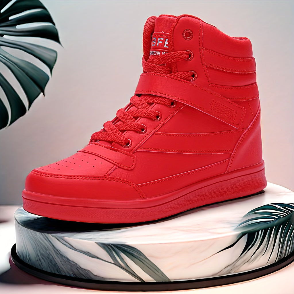 Vibrant Color Women's Retro 80s High Top Sneakers