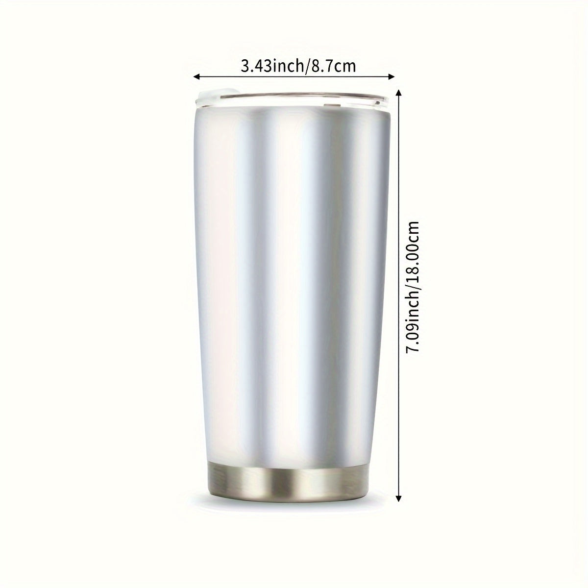 Stainless Steel Insulated Bible Travel Mug With Lid