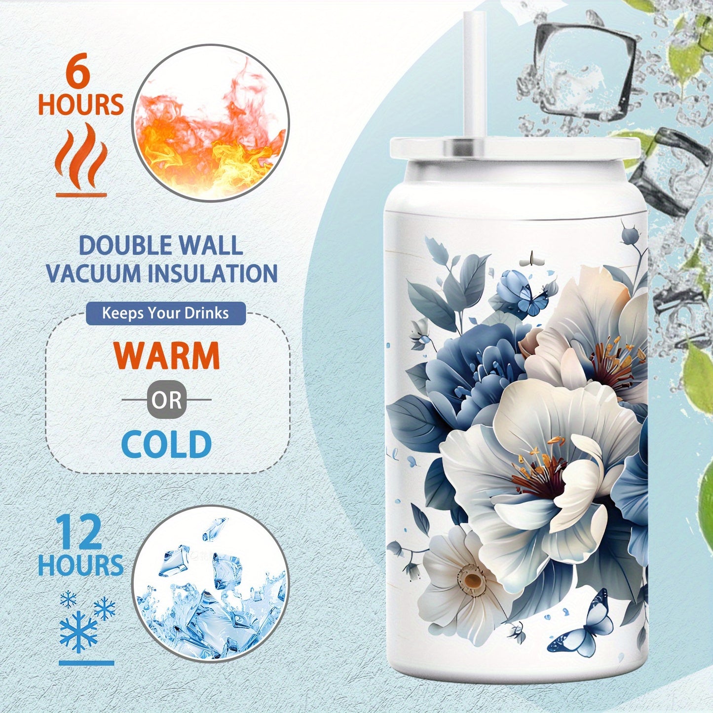 God Is Good Time Insulated Stainless Steel Thermos Bottle