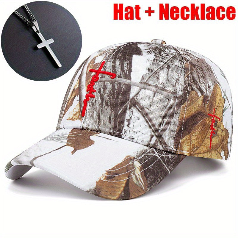 Embroidered Baseball Cap Set for Men and Women Mesh