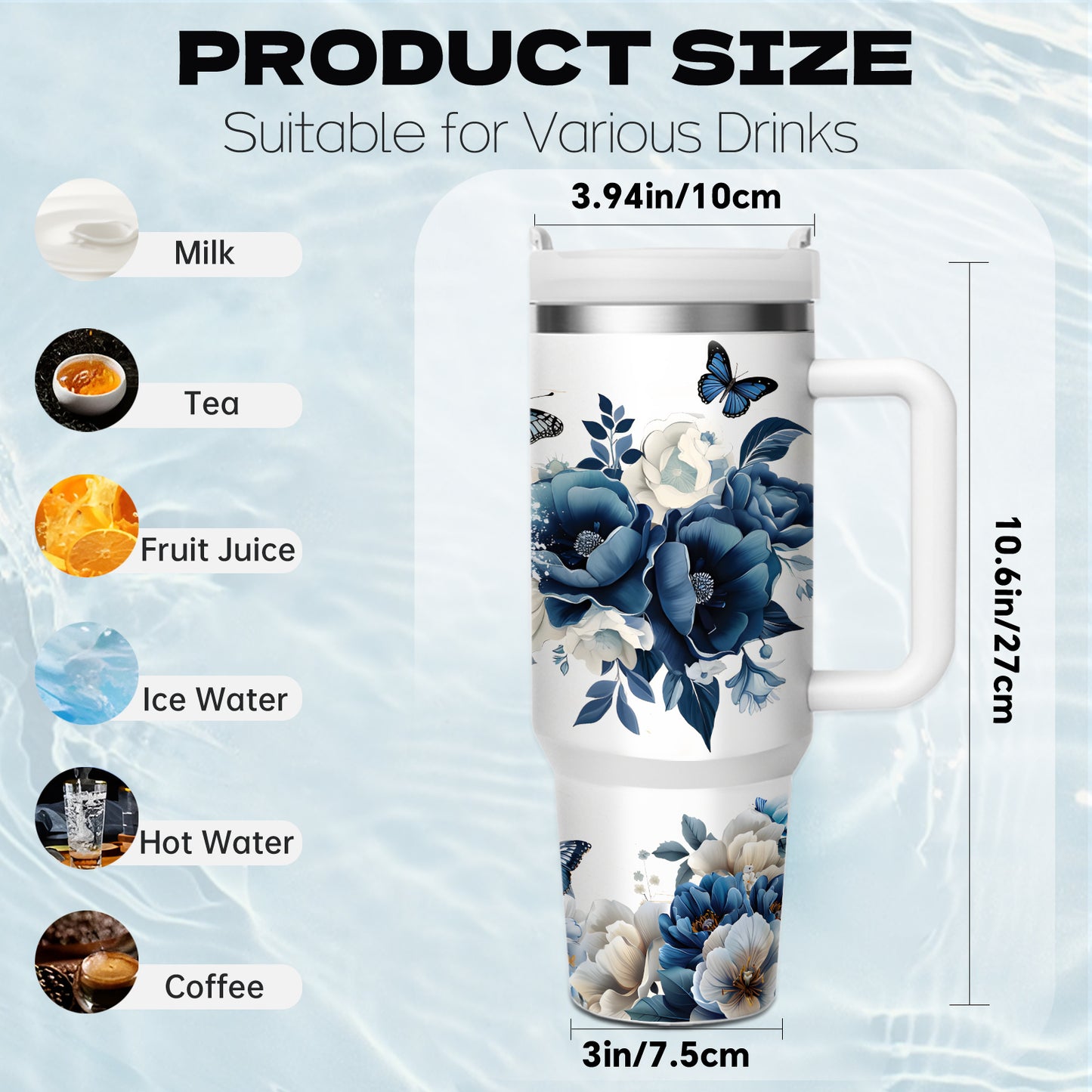 God Is Good Time Insulated Stainless Steel Thermos Bottle