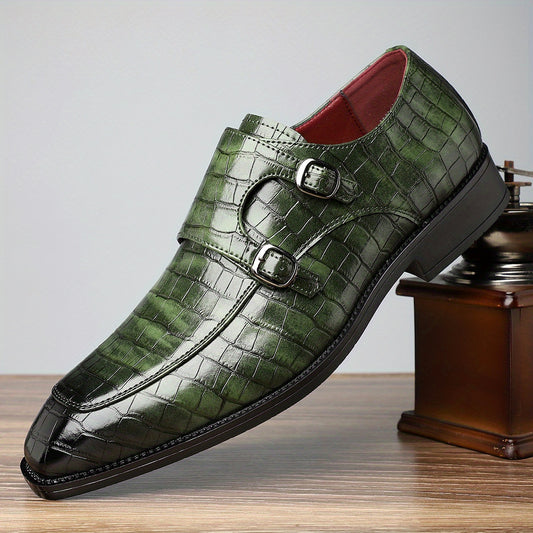 506 Mens Formal Business Shoes PU Upper Slip On All Season