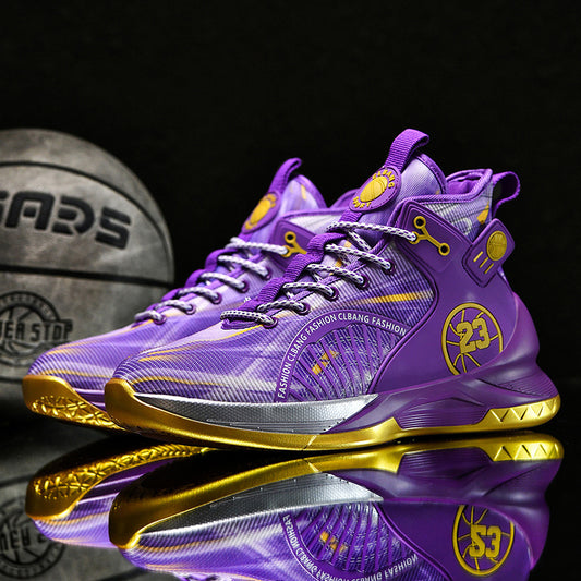 Lightweight Anti Slip Women's High Top Basketball Shoes