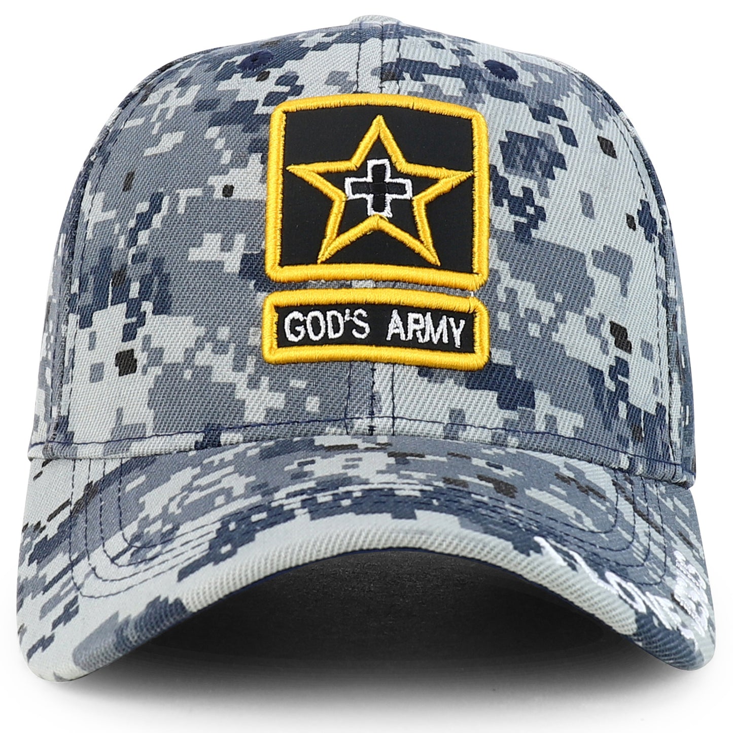Trendy Apparel Shop Jesus Praying Hand Embroidered Christian Cap
