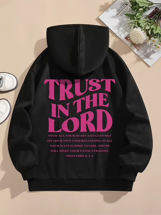 In His Divine Power Bible Verse Sweatshirt ThreeFiveSix