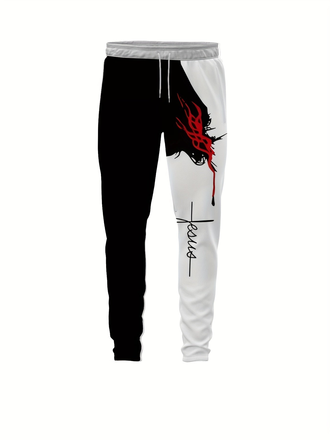 Men's 3D Printed Hoodie And Jogger Set For FitnessTraining
