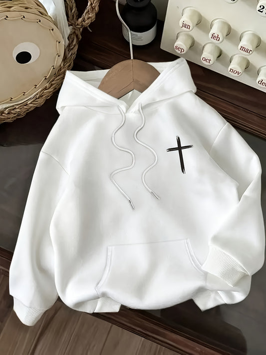 Faith Jesus Hoodie Kangaroo Pocket Sweatshirt