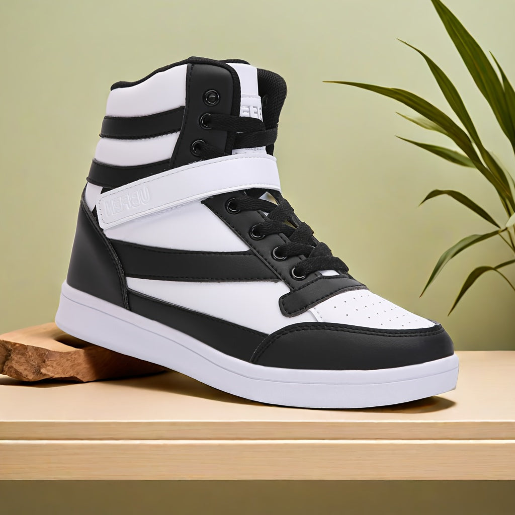 Vibrant Color Women's Retro 80s High Top Sneakers