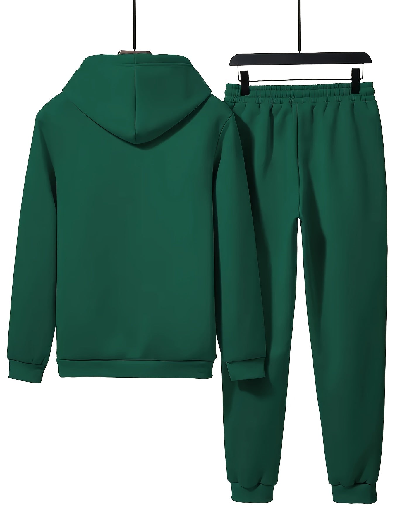 Men's Casual Polyester Hoodie and Sweatpants with God Got Me Print