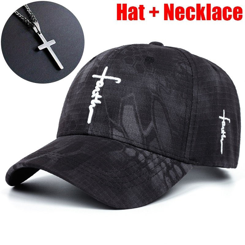 Embroidered Baseball Cap Set for Men and Women Mesh