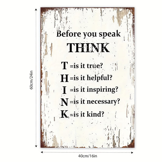 Motivation Quotes Wooden Framed Canvas Painting Wall Decor