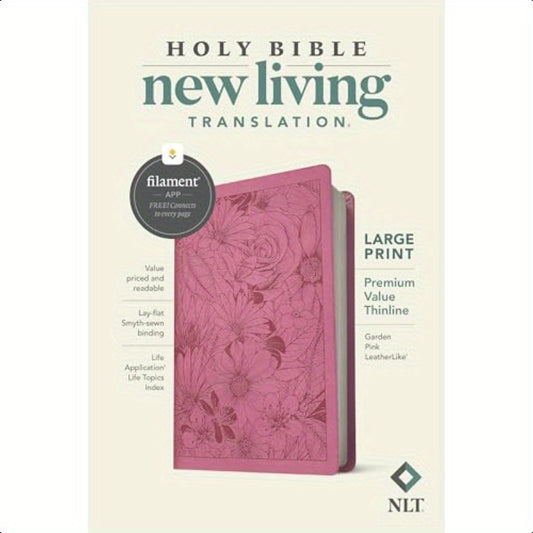 NLT Large Print Premium Value Thinline Bible