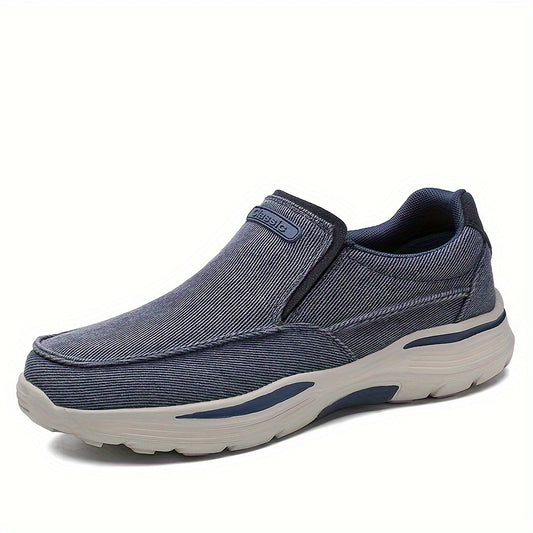 Casual Canvas Slip On Loafers For Walking And Hiking