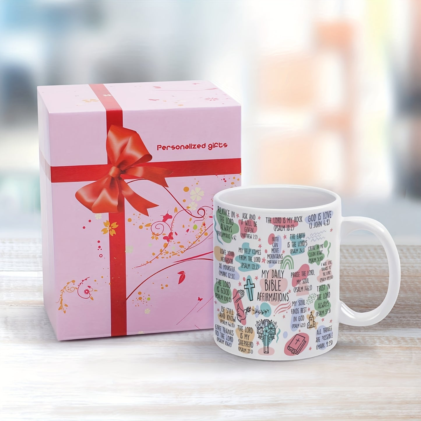 11oz Ceramic Bible Affirmation Mug