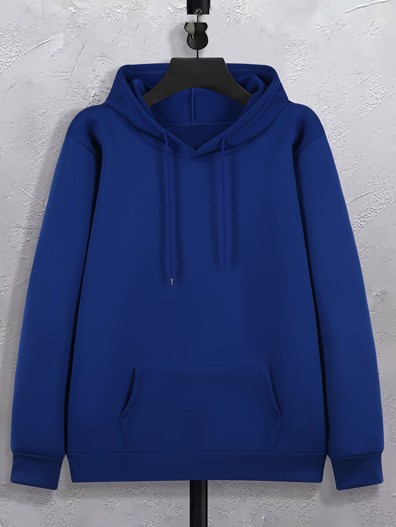 Mens Vintage Letter Print Hoodie Casual Streetwear Pullover