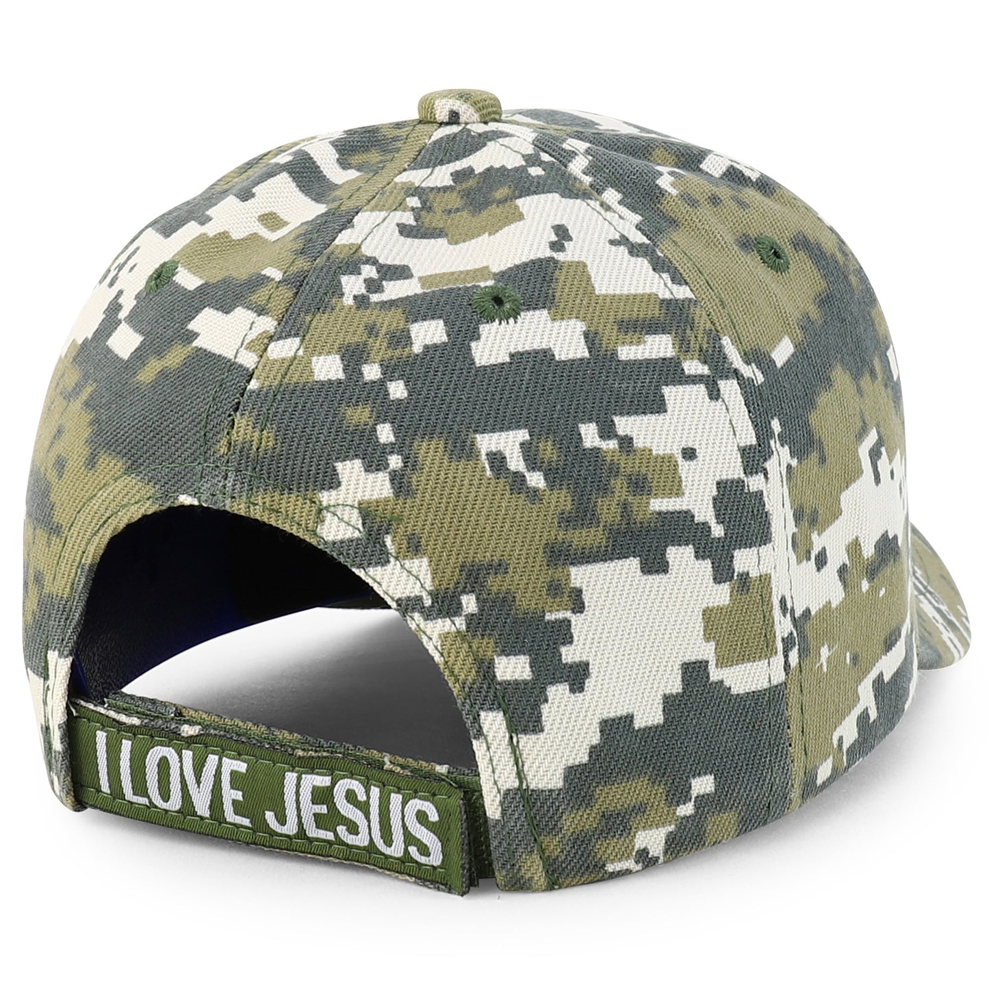 Trendy Apparel Shop Jesus Praying Hand Embroidered Christian Cap