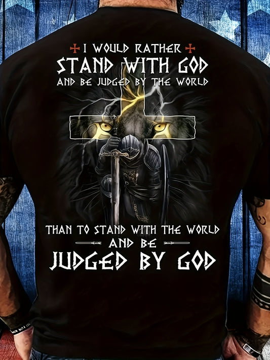 Men's Stand With God Graphic T-Shirt