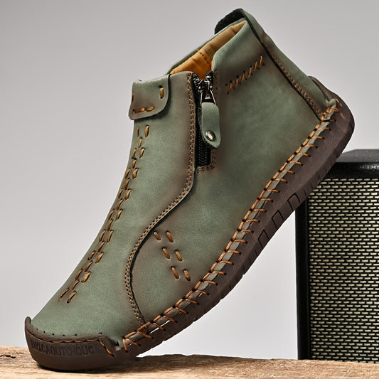 Men's Casual Fashion Ankle Booties for Commuting and Walking Shoes