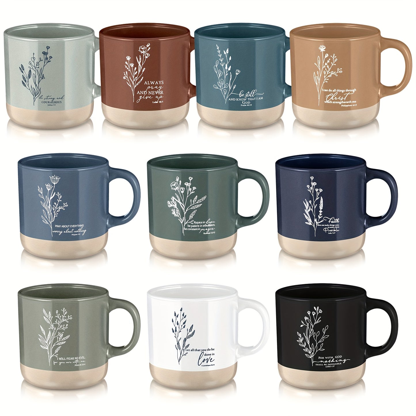 PATELAI Inspirational Christian Mugs for Women Ceramic Gift