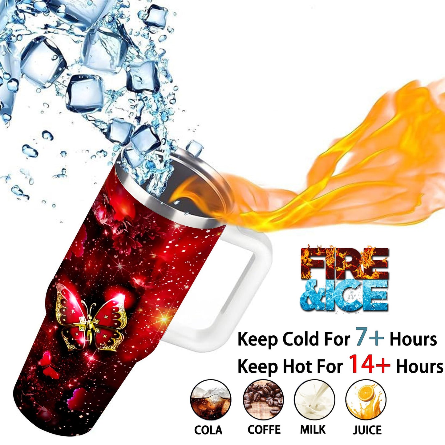 Faith Armor Insulated Woman Tumbler With Leak Proof Lid