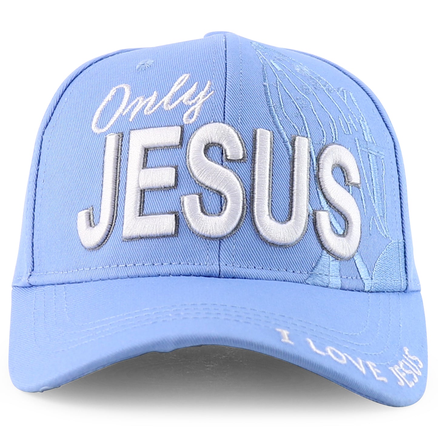 Trendy Apparel Shop Jesus Praying Hand Embroidered Christian Cap