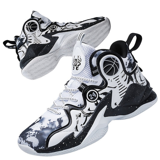 Breathable Anti Slip Womens Casual Sports Shoes Graffiti