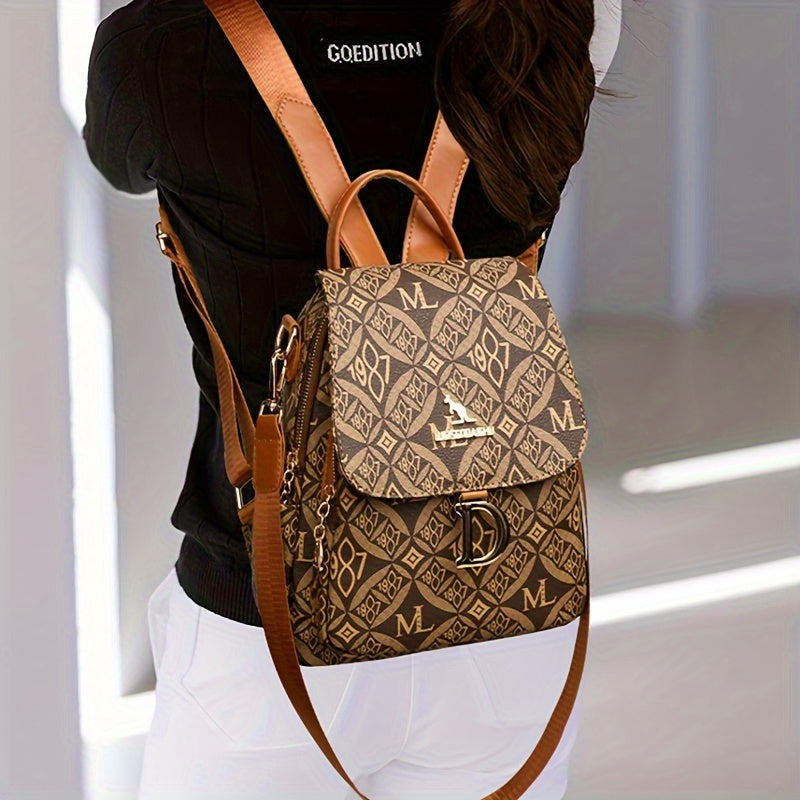 In His Divine Power Practical Backpack Multifunction Bag