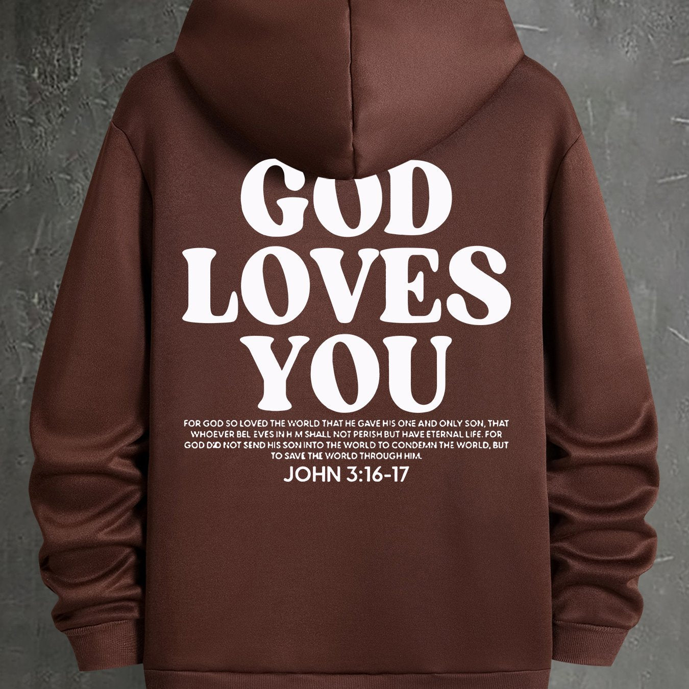 Men Polyester Hooded Sweatshirt With Geometric Printed Hood