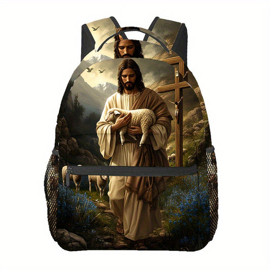 Resurrection Jesus And The Lamb Lightweight Travel Backpack