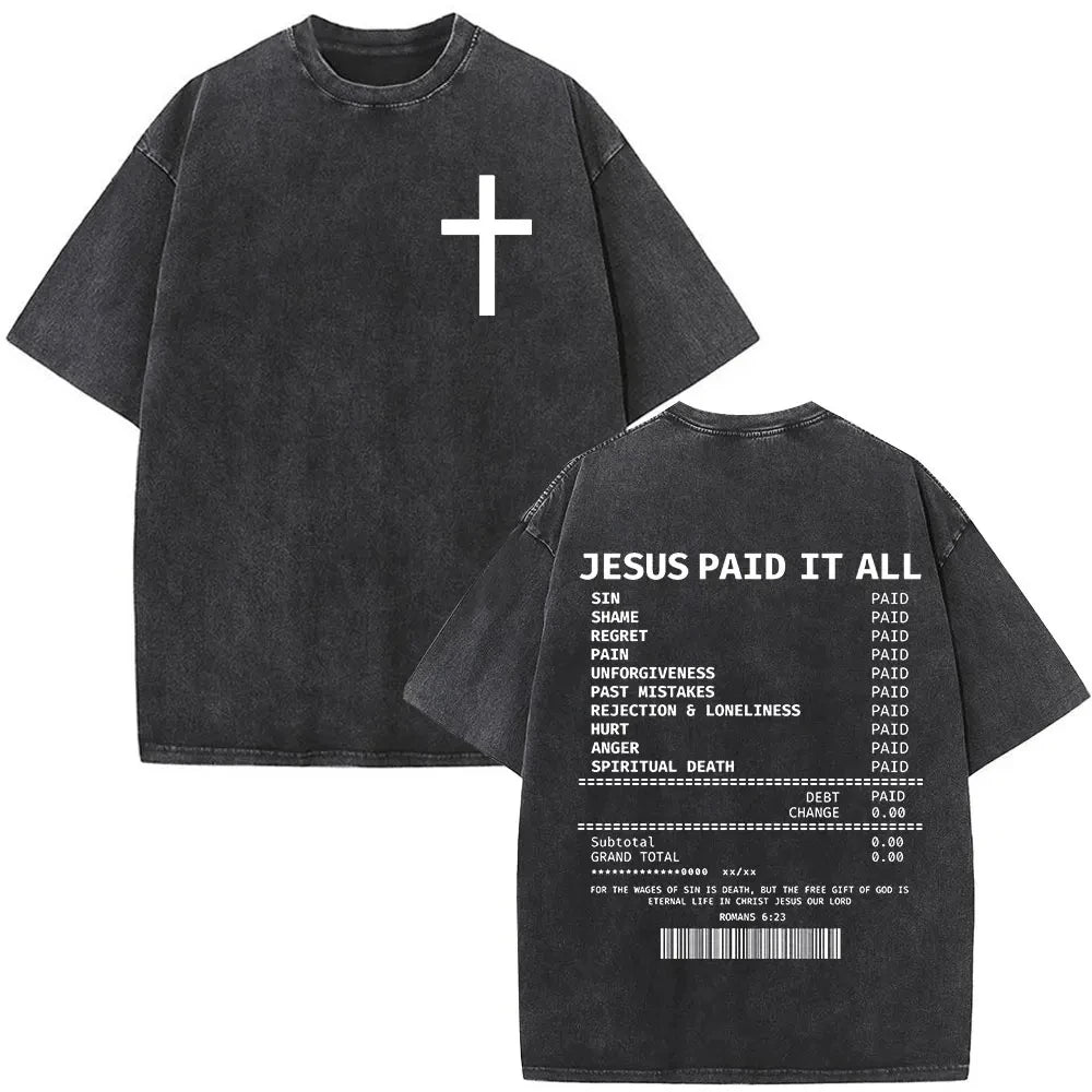 Jesus Faith Overcomes Fear Bible Scripture T Shirt